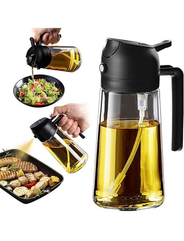 نگه دارنده و اسپری روغن