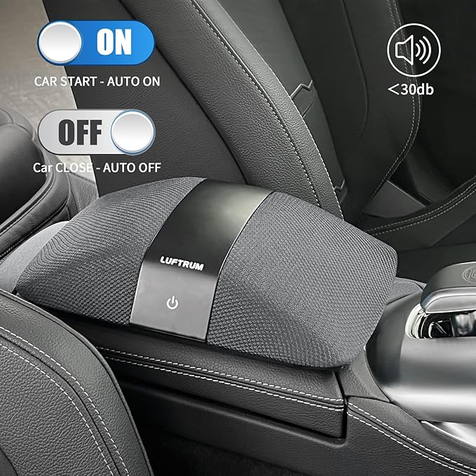 تصفیه  هوای خودرو با فیلتر واقعی H13 HEPA: دستگاه تصفیه  هوای قابل حمل برای خودرو، مناسب حذف دود اگزوز، VOCها، دود سیگار، بوها و باکتری ه 2248507178